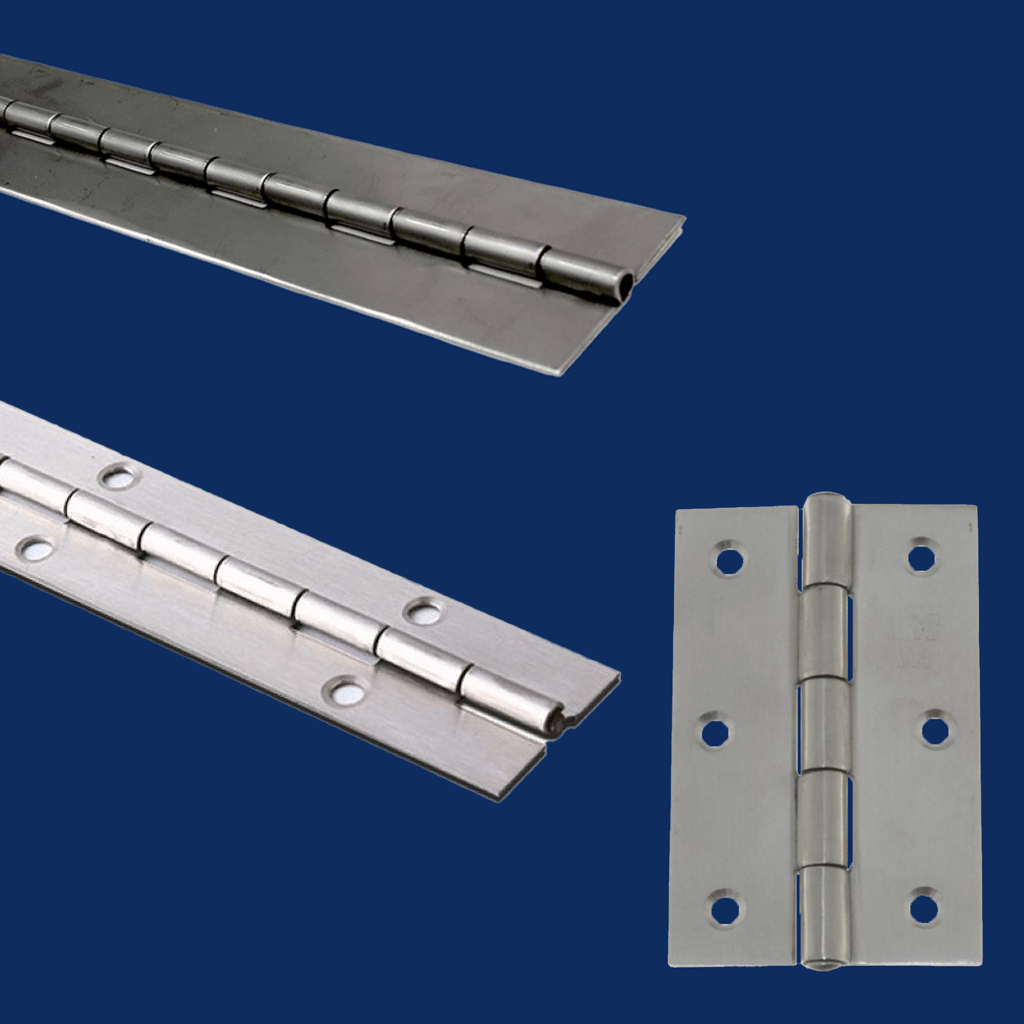 Stainless Steel Butt and Piano Hinges