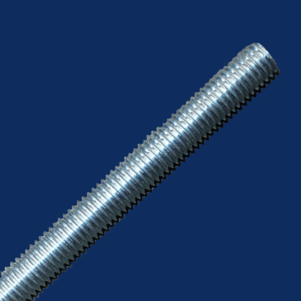 Metric Mild Steel Threaded Rod Zinc