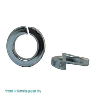 1/2 X 3/16 SQUARE SECTION ZINC SPRING WASHER