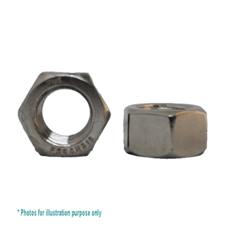 1 UNC G316 STAINLESS STEEL HEX NUT