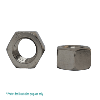 8-32UNC G304 STAINLESS STEEL HEX NUT