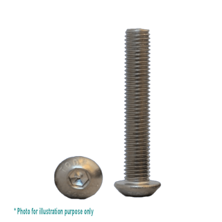 M5 X 10 G316 STAINLESS BUTTON SOCKET SCREW
