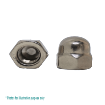 M3 G304 STAINLESS STEEL HEX DOME NUT
