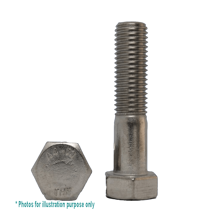 M24 X 80 G316 STAINLESS STEEL HEX BOLT