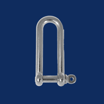 M6 G316 STAINLESS STEEL LONG DEE SHACKLE
